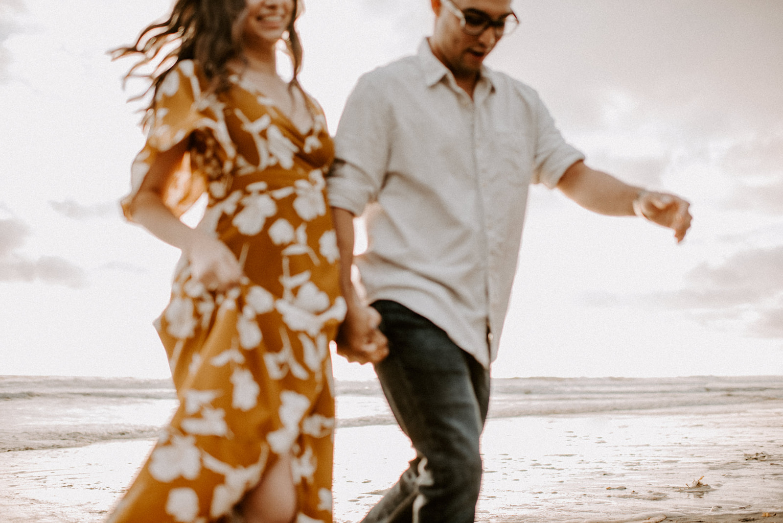 SoCal San Diego Sunny Beach Engagement Session