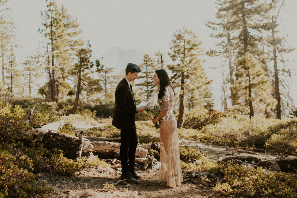 Elopement at Sentinel Dome